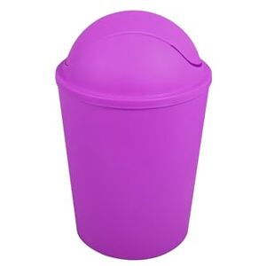 MSV Trash bin AKO 5,5l with Purple flip top lid, Violet, 5,5 L MSV Trash bin AKO 5,5l with Purple flip top lid, Violet, 5,5 L