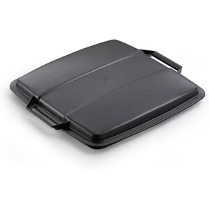 Durable Eco Bin Lid for Durabin 90 Lite Waste Bin Blue Angel Certified Made of Recycled Plastic Pack of 6 Black Durable Eco Bin Lid for Durabin 90 Lite Waste Bin Blue Angel Certified Made of Recycled Plastic Pack of 6 Black