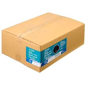Robinson Heavy Duty Refuse Sacks 110 Litre, Pack of 200 – Extra Strong Thick Black Bin Bags, Large Capacity Waste Sacks for Home, Garden & Commercial Use Robinson Heavy Duty Refuse Sacks 110 Litre, Pack of 200 – Extra Strong Thick Black Bin Bags, Large Capacity Waste Sacks for Home, Garden & Commercial Use