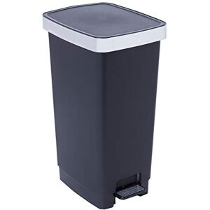 Sundis Kitchen Pedal Bin 40 L, Black/Metal Sundis Kitchen Pedal Bin 40 L, Black/Metal