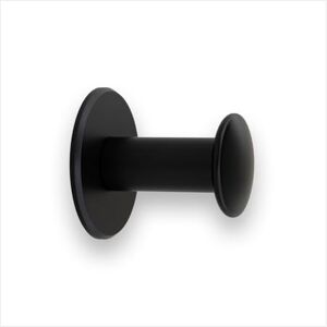 EVI Herrajes Evi Bathroom Hanger Stainless Steel Wall Hanger Black Lacquered Finish for Hanging Clothes, Coats or Towels Adhesive Towel Rail and/or Screw 188DUALNG EVI Herrajes Evi Bathroom Hanger Stainless Steel Wall Hanger Black Lacquered Finish for Hanging Clothes, Coats or Towels Adhesive Towel Rail and/or Screw 188DUALNG