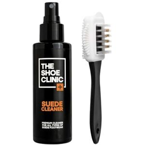 Shoe Clinic Nubuck & Suede Cleaner Brush Set Shoe Cleaning Kit with Suede Brush & Leather Suede Shoe Cleaner Stain Remover & Restorer Care Spray For Boots, Trainers Shoes & Clothing Shoe Clinic Nubuck & Suede Cleaner Brush Set Shoe Cleaning Kit with Suede Brush & Leather Suede Shoe Cleaner Stain Remover & Restorer Care Spray For Boots, Trainers Shoes & Clothing