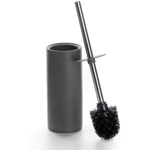 Viosuniu Matt Gray Ceramic Toilet Brush and Holder Set, Freestanding Toilet Bowl Cleaners Brush, Scrubber Brush for Toilet, Bathroom Accessories with Stainless Handle, Deep Cleaning Viosuniu Matt Gray Ceramic Toilet Brush and Holder Set, Freestanding Toilet Bowl Cleaners Brush, Scrubber Brush for Toilet, Bathroom Accessories with Stainless Handle, Deep Cleaning