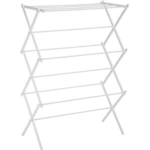 Amazon Basics Folding Clothes Drying Rack - Clothes drying rack, white Amazon Basics Folding Clothes Drying Rack - Clothes drying rack, white
