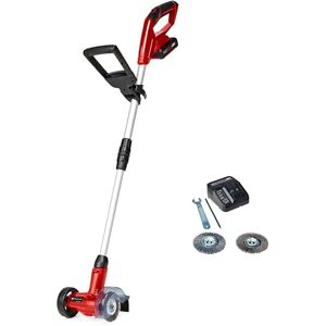Einhell Power X-Change 18V Cordless Grout Cleaner With Battery and Charger Adjustable Telescopic Long Handle, Replaceable Brushes (Nylon And Steel Included) GE-CC 18 Li Patio Cleaning Kit Einhell Power X-Change 18V Cordless Grout Cleaner With Battery and Charger Adjustable Telescopic Long Handle, Replaceable Brushes (Nylon And Steel Included) GE-CC 18 Li Patio Cleaning Kit