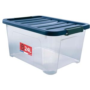 Sundis WAVE BOX 0482001 Multi-Purpose Storage Box with Lid and Locks 24 Litres Sundis WAVE BOX 0482001 Multi-Purpose Storage Box with Lid and Locks 24 Litres