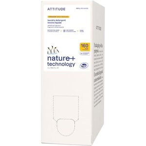 ATTITUDE Liquid Laundry Detergent Refill, EWG Verified, HE Compatible, Plant-Based & Vegan, Natural Laundry Soap, Citrus Zest Scent, 160 Loads, 4 Liters ATTITUDE Liquid Laundry Detergent Refill, EWG Verified, HE Compatible, Plant-Based & Vegan, Natural Laundry Soap, Citrus Zest Scent, 160 Loads, 4 Liters