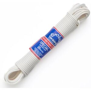 EVERLASTO Quality Special White PVC Clothes Line Washing Line 4mm Thick Various Lengths (50M) EVERLASTO Quality Special White PVC Clothes Line Washing Line 4mm Thick Various Lengths (50M)