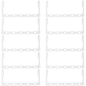 Rainberg Space Saving Hangers Magic Clothes Hangers, Coat Hangers, Wardrobe Space Saver (Pack of 12, White) Rainberg Space Saving Hangers Magic Clothes Hangers, Coat Hangers, Wardrobe Space Saver (Pack of 12, White)