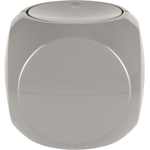 Spirella Dice 1 litre waste bin, table waste bin with swinging lid, taupe Spirella Dice 1 litre waste bin, table waste bin with swinging lid, taupe