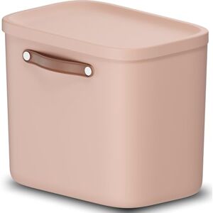 Rotho Maloja Storage box 25 l, Plastic (PP recycled), 25 (39.5 x 26.5 x 34.0 cm), Pink Rotho Maloja Storage box 25 l, Plastic (PP recycled), 25 (39.5 x 26.5 x 34.0 cm), Pink