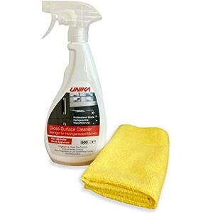 Unika Non-Aerosol Gloss Surface Cleaner & Microfibre Cloth 500ml Unika Non-Aerosol Gloss Surface Cleaner & Microfibre Cloth 500ml