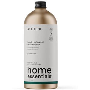 BIO SPECTRA ATTITUDE ATTITUDE Laundry Detergent, EWG Verified, Plant and Mineral-Based Ingredients, HE, Vegan Laundry Products, Refillable Aluminum Bottle, 40 Loads, Lavender and Rosemary, 1 Liter BIO SPECTRA ATTITUDE ATTITUDE Laundry Detergent, EWG Verified, Plant and Mineral-Based Ingredients, HE, Vegan Laundry Products, Refillable Aluminum Bottle, 40 Loads, Lavender and Rosemary, 1 Liter