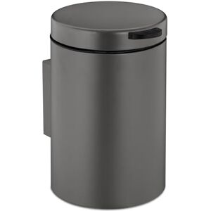 RELAXDAYS Wall-Mounted Bathroom Trash Bin, 3L, Auto Close, Removable Plastic Insert - Bathroom Waste Bin RELAXDAYS Wall-Mounted Bathroom Trash Bin, 3L, Auto Close, Removable Plastic Insert - Bathroom Waste Bin