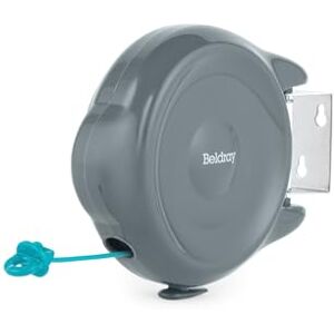 Beldray Retractable Clothesline - 15 Metre Drying Space - Grey Beldray Retractable Clothesline - 15 Metre Drying Space - Grey