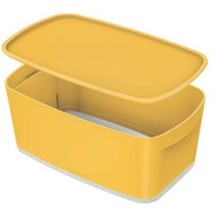 Leitz L:MyBox Small with Lid Cosy warm yellow Leitz L:MyBox Small with Lid Cosy warm yellow