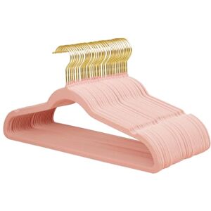 ManGotree Velvet Hangers Ultra-Slim Space Saving, Sturdy & Durable Coat & Suit Hangers, 360° Swivel Golden-Plated Hook, 36 Pack (Light Pink) ManGotree Velvet Hangers Ultra-Slim Space Saving, Sturdy & Durable Coat & Suit Hangers, 360° Swivel Golden-Plated Hook, 36 Pack (Light Pink)