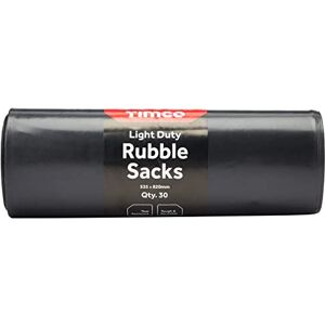 TIMCO Rubble Bags - Recycled, Strong - 30 Sacks - Garden & Waste TIMCO Rubble Bags - Recycled, Strong - 30 Sacks - Garden & Waste