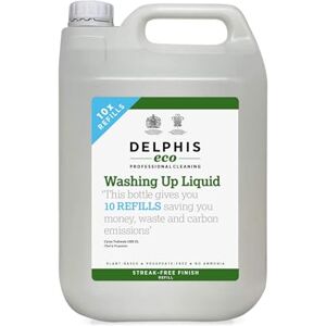 DELPHISECO Delphis Eco Eco Washing Up Liquid 5L Concentrate Refill Natural, Eco Friendly Bulk Buy Refill DELPHISECO Delphis Eco Eco Washing Up Liquid 5L Concentrate Refill Natural, Eco Friendly Bulk Buy Refill