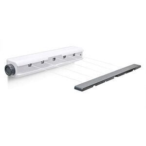 Relaxdays Wall-Mounted Laundry Drying Rack - Space Saving, Automatic Retractable Relaxdays Wall-Mounted Laundry Drying Rack - Space Saving, Automatic Retractable