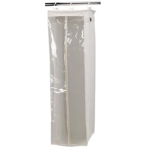Household Essentials 311332 Hanging Wardrobe Garment Storage Bag Natural Canvas Household Essentials 311332 Hanging Wardrobe Garment Storage Bag Natural Canvas