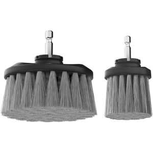 Dirt Devil Medium Bristle Cleaning Brush, Black, 2” & 3.5” Dirt Devil Medium Bristle Cleaning Brush, Black, 2” & 3.5”