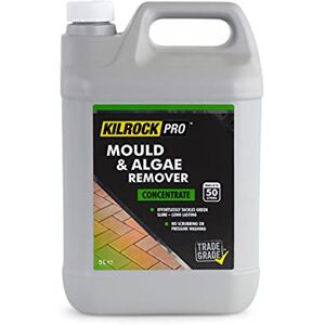 Kilrock Mould & Algae Remover 5L Destroys mould in damp places Trade strength formula Kilrock Mould & Algae Remover 5L Destroys mould in damp places Trade strength formula