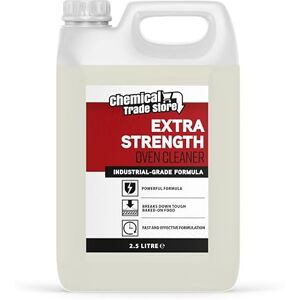 Chemical Trade Store Extra Strength Oven Cleaner 2.5L Heavy-Duty Liquid Gel Formula for Removing Tough Grease, Burnt Food, and Carbon Build-Up- Professional Oven Degreaser for Home and Commercial Use Chemical Trade Store Extra Strength Oven Cleaner 2.5L Heavy-Duty Liquid Gel Formula for Removing Tough Grease, Burnt Food, and Carbon Build-Up- Professional Oven Degreaser for Home and Commercial Use