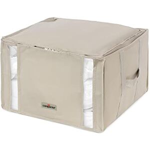 Compactor Dune 3D Semi-Rigid Vacuum Box, Medium, Beige – Space-Saving Solution (Sku: RAN7651) Compactor Dune 3D Semi-Rigid Vacuum Box, Medium, Beige – Space-Saving Solution (Sku: RAN7651)