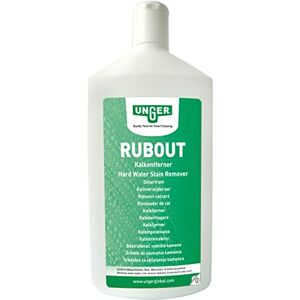 Unger Rub Out Stain Remover 500ml – Removes Hard Water Stains, Limescale & Soap Residue from Glass & Surfaces – Professional Window Cleaning Equipment Unger Rub Out Stain Remover 500ml – Removes Hard Water Stains, Limescale & Soap Residue from Glass & Surfaces – Professional Window Cleaning Equipment