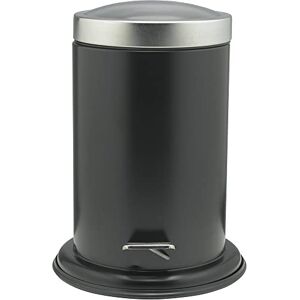 Sealskin Acero Pedal Bin, Stainless Steel, Black, 22.4 x 23 x 28.5 cm Sealskin Acero Pedal Bin, Stainless Steel, Black, 22.4 x 23 x 28.5 cm