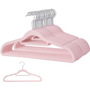 Rainberg 30 Luxury Velvet Hangers Non-slip Flocked and Space Saving Coat Clothes Hangers with Tie Bar Rainberg 30 Luxury Velvet Hangers Non-slip Flocked and Space Saving Coat Clothes Hangers with Tie Bar