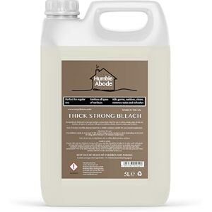 Humble Abode Thick Strong Bleach 5 Litre Humble Abode Thick Strong Bleach 5 Litre