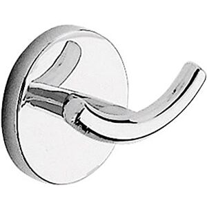 Gedy Cebu Double Coat Rack, Chrome Finish, Measures 6 x 7.5 x 5 cm and Weight 0.15 kg, Towel Holder in Stainless Steel and Cromall, 10 Years Warranty, R&D Design, Unique Gedy Cebu Double Coat Rack, Chrome Finish, Measures 6 x 7.5 x 5 cm and Weight 0.15 kg, Towel Holder in Stainless Steel and Cromall, 10 Years Warranty, R&D Design, Unique