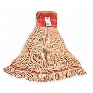 Rubbermaid Commercial Products Rubbermaid Commercial Web Foot Shrinkless Mop, Medium, Orange, FGA25206OR00 Rubbermaid Commercial Products Rubbermaid Commercial Web Foot Shrinkless Mop, Medium, Orange, FGA25206OR00