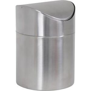 MSV Stainless Steel Table Bin 12 x 16.5 cm, Silver, 16.5 x 12 x 12 cm MSV Stainless Steel Table Bin 12 x 16.5 cm, Silver, 16.5 x 12 x 12 cm