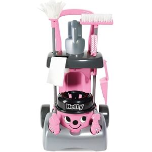 Casdon Henry & Hetty Toys Hetty Deluxe Cleaning Trolley Red Henry-Inspired Toy Playset with Working Hand Vacuum Kids Cleaning Trolley Set with Accessories For Children Aged 3+ Casdon Henry & Hetty Toys Hetty Deluxe Cleaning Trolley Red Henry-Inspired Toy Playset with Working Hand Vacuum Kids Cleaning Trolley Set with Accessories For Children Aged 3+