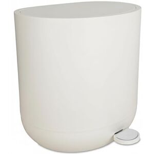 Relaxdays 7L Pedal Bin with Soft Close, Removable Inner, Matte Beige, 26x26x23cm Bathroom Trash Can Relaxdays 7L Pedal Bin with Soft Close, Removable Inner, Matte Beige, 26x26x23cm Bathroom Trash Can