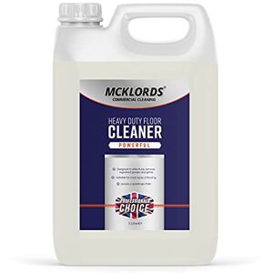 McKLords Heavy Duty Floor Cleaner, 5 Litre McKLords Heavy Duty Floor Cleaner, 5 Litre