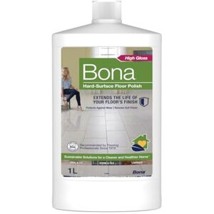 Bona Hard-Surface Floor Polish, Gloss, 1 Litre Bona Hard-Surface Floor Polish, Gloss, 1 Litre