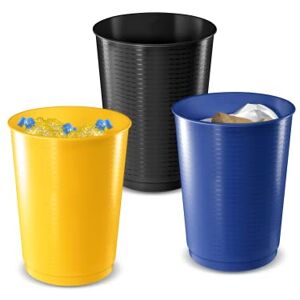 cep Set of 3 Maxi Waste tub 40L Yellow-Blue-Black 133 * 3 cep Set of 3 Maxi Waste tub 40L Yellow-Blue-Black 133 * 3