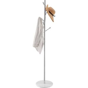 VEVOR Coat Rack, Freestanding Coats Rack Stand with Stable Marble Base & 8 Hooks, Free Standing Hall Coat Tree for Entryway, Bedroom, Office, Living Room, Modern Clothes Hanger for Coats, Hats, Bags VEVOR Coat Rack, Freestanding Coats Rack Stand with Stable Marble Base & 8 Hooks, Free Standing Hall Coat Tree for Entryway, Bedroom, Office, Living Room, Modern Clothes Hanger for Coats, Hats, Bags