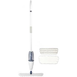 Beldray Deep Clean 2 in 1 Spray Mop XL Flat Mop with Spray Trigger, 2 Machine Washable Microfibre Pads for Scrubbing, Cleaning, Dusting & Polishing, 640ml Capacity, Hard Surfaces, Swivel Head Beldray Deep Clean 2 in 1 Spray Mop XL Flat Mop with Spray Trigger, 2 Machine Washable Microfibre Pads for Scrubbing, Cleaning, Dusting & Polishing, 640ml Capacity, Hard Surfaces, Swivel Head