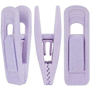 Tinfol Velvet Hanger Clips - Strong, Adjustable, 24 Pack Tinfol Velvet Hanger Clips - Strong, Adjustable, 24 Pack