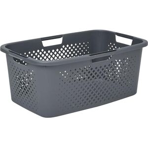 Sundis Laundry Basket-Pixel Effect That Allows Aeration of Your Clothes and Ergonomic Handles in The 4 Sides for Easy Movement, Grey, 40L Sundis Laundry Basket-Pixel Effect That Allows Aeration of Your Clothes and Ergonomic Handles in The 4 Sides for Easy Movement, Grey, 40L