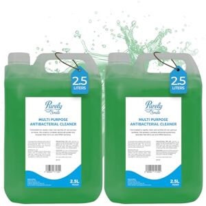 Blake & White Antibacterial Multi Surface Cleaner 2.5L Purely Smile Powerful Green Floor Cleaner Liquid for Walls and Unpolished Floors Unscented Floor Cleaners Pack of 2 Blake & White Antibacterial Multi Surface Cleaner 2.5L Purely Smile Powerful Green Floor Cleaner Liquid for Walls and Unpolished Floors Unscented Floor Cleaners Pack of 2