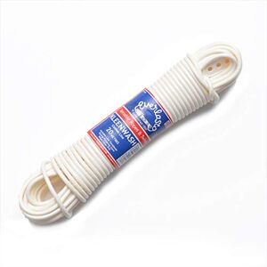 EVERLASTO 'Kleenwash' White PVC Clothes/Washing Line 4.8mm x 50M EVERLASTO 'Kleenwash' White PVC Clothes/Washing Line 4.8mm x 50M