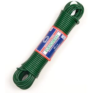 EVERLASTO 'Evergreen' Premium Quality PVC Clothesline Washing Line 4.8mm X 20M EVERLASTO 'Evergreen' Premium Quality PVC Clothesline Washing Line 4.8mm X 20M
