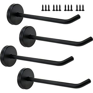 Rannb Wall Mount Hook Single Hook Stainless Steel Long Coat Hook Robe Hanger fit for Kitchen, Bedroom & Living Room 120mm/4.7" Length Pack of 4 Rannb Wall Mount Hook Single Hook Stainless Steel Long Coat Hook Robe Hanger fit for Kitchen, Bedroom & Living Room 120mm/4.7" Length Pack of 4