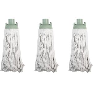 JVL String Mop Head Replacement – Grey (Pack of 3) – Machine Washable Microfibre Refill Heads JVL String Mop Head Replacement – Grey (Pack of 3) – Machine Washable Microfibre Refill Heads